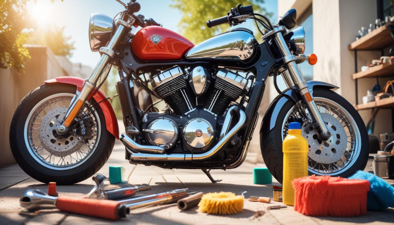 Wie du dein Motorrad für den Sommer aufrüstest