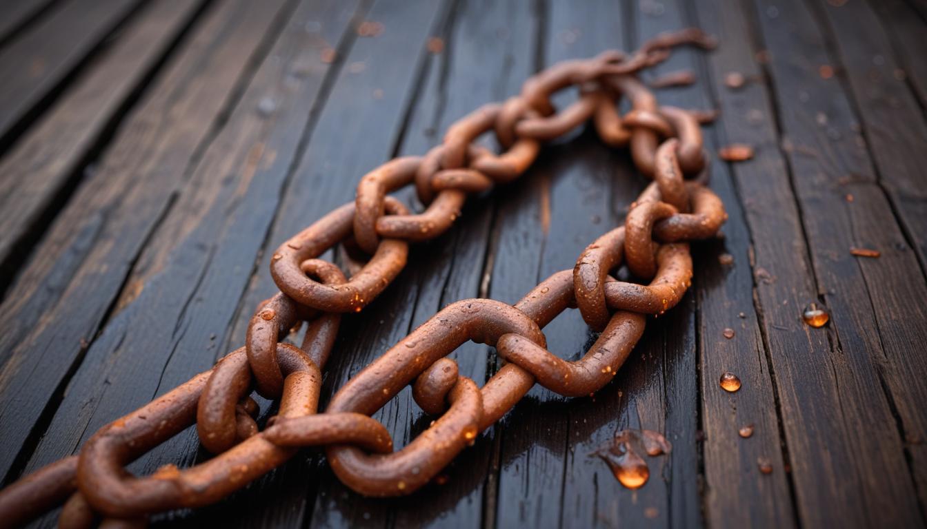 Wie du eine verrostete Kette rettest