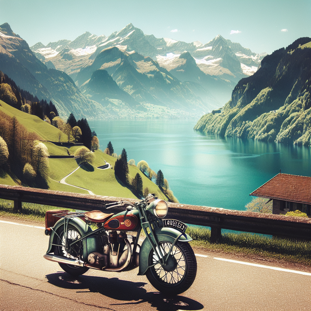 Die besten Motorradstrecken in der Schweiz im Frühjahr