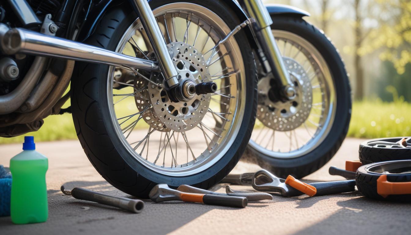 Motorrad-Wartung für Ganzjahresfahrer